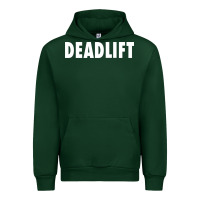 Forest Green deadlift Urban Hoodie - FloraArt
