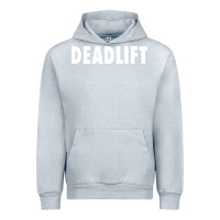 Heather Grey deadlift Urban Hoodie - FloraArt