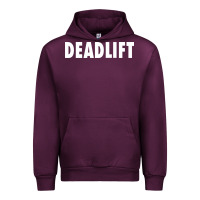 Mauve Wine deadlift Urban Hoodie - FloraArt