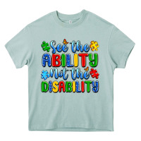 Arona see the ability not the disability Heavy Core Tee - Artiststas