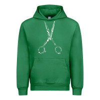 Emerald Barber Hairdresser For Barbershop Owner Gift Haircut Stylist Urban Hoodie - trangStudio