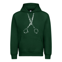 Forest Green Barber Hairdresser For Barbershop Owner Gift Haircut Stylist Urban Hoodie - trangStudio