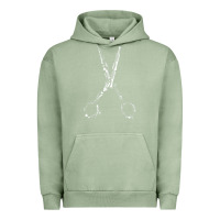 Pigment Oil Green Barber Hairdresser For Barbershop Owner Gift Haircut Stylist Urban Hoodie - trangStudio
