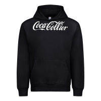 Black Coca Collier Urban Hoodie - FloraArt