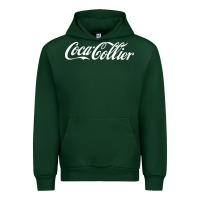 Forest Green Coca Collier Urban Hoodie - FloraArt