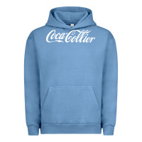 Pigment Pebble Blue Coca Collier Urban Hoodie - FloraArt