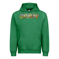 Emerald Snow White And The Seven Dwarfs Marching In Line Urban Hoodie - FloraArt