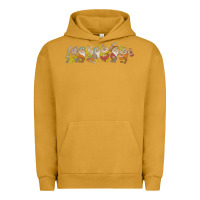 Pigment Peanut Butter Snow White And The Seven Dwarfs Marching In Line Urban Hoodie - FloraArt