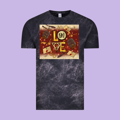 Wizard Love Vintage Tee Designed By Tumblerdesignbyshophia
