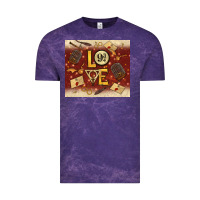 Cloud Purple wizard love Vintage Tee - TumblerDesignByShophia