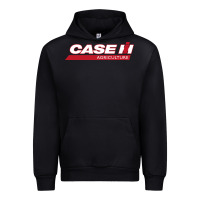 Black case-ih Urban Hoodie - FloraArt