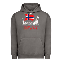 Pigment Tornado boat norwegian flag norway viking ship norway Urban Hoodie - FloraArt