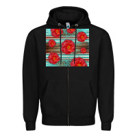 Black Western Roses Zipper Hoodie - LillyAllenDesigns