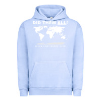 Pigment Grape Ice Seven Continents Shirt Urban Hoodie - FloraArt
