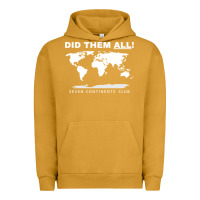 Pigment Peanut Butter Seven Continents Shirt Urban Hoodie - FloraArt