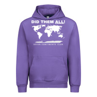 Tulip Seven Continents Shirt Urban Hoodie - FloraArt