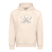 Sandshell Work like a captain party like a pirate Urban Hoodie - FloraArt