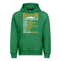 Emerald wicked smaht boston accent translator bostonians gifts shirt Urban Hoodie - FloraArt