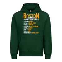 Forest Green wicked smaht boston accent translator bostonians gifts shirt Urban Hoodie - FloraArt