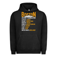 Pigment Black wicked smaht boston accent translator bostonians gifts shirt Urban Hoodie - FloraArt