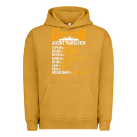 Pigment Peanut Butter wicked smaht boston accent translator bostonians gifts shirt Urban Hoodie - FloraArt
