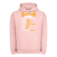 Pigment Salmon wicked smaht boston accent translator bostonians gifts shirt Urban Hoodie - FloraArt