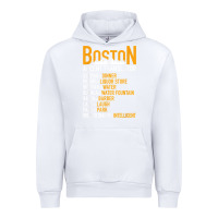 White wicked smaht boston accent translator bostonians gifts shirt Urban Hoodie - FloraArt