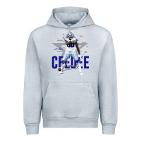 Heather Grey ceedee lamb Urban Hoodie - FloraArt