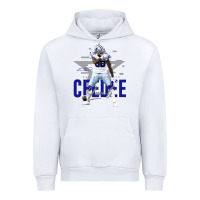 White ceedee lamb Urban Hoodie - FloraArt