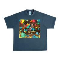 Midnight Navy love needs no words Urban Heavy Tee - CowGirlArtShop