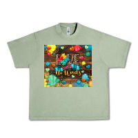Oil Green love needs no words Urban Heavy Tee - CowGirlArtShop