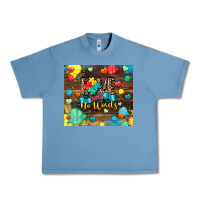 Pebble Blue love needs no words Urban Heavy Tee - CowGirlArtShop