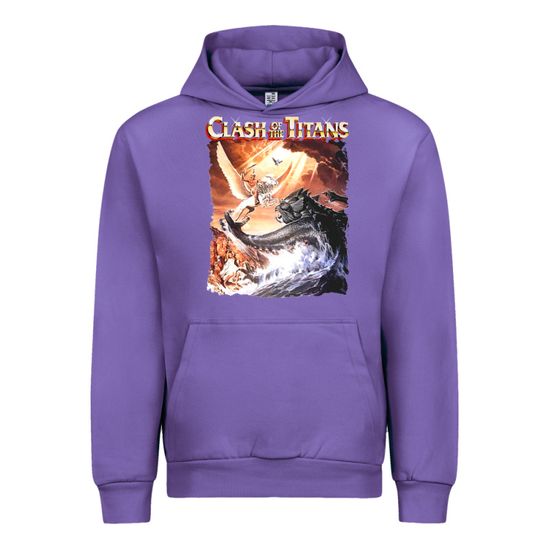 Clash Of The Titans (transparent) Urban Hoodie by ArtMosaic | Teevron