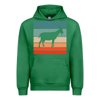 Emerald goat goats retro style vintage 140 goat lover Urban Hoodie - ArtMosaic