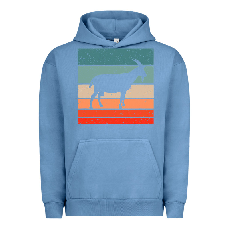 Goat Goats Retro Style Vintage 140 Goat Lover Urban Hoodie by ArtMosaic | Teevron
