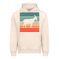 Sandshell goat goats retro style vintage 140 goat lover Urban Hoodie - ArtMosaic