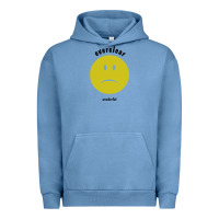 Pigment Pebble Blue Everclear 6 Urban Hoodie - ArtMosaic