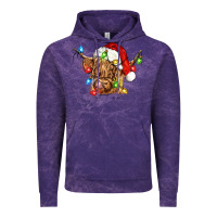 Cloud Purple christmas heifer cow Vintage Hoodie - CowGirlArtShop