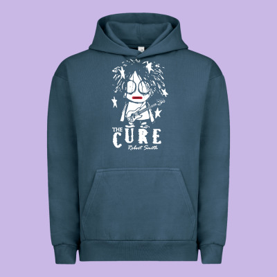 Limited Edition The-cure-robert-smith Urban Hoodie Designed By Artmosaic