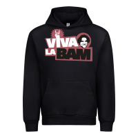 Black viva la bam Urban Hoodie - ArtMosaic