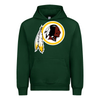 Forest Green the indian red skins clasic Urban Hoodie - ArtMosaic