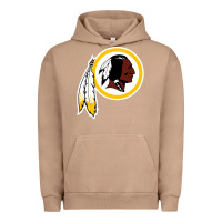 Pigment Burro the indian red skins clasic Urban Hoodie - ArtMosaic