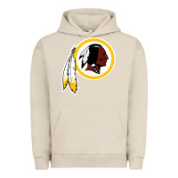 Pigment French Oak the indian red skins clasic Urban Hoodie - ArtMosaic