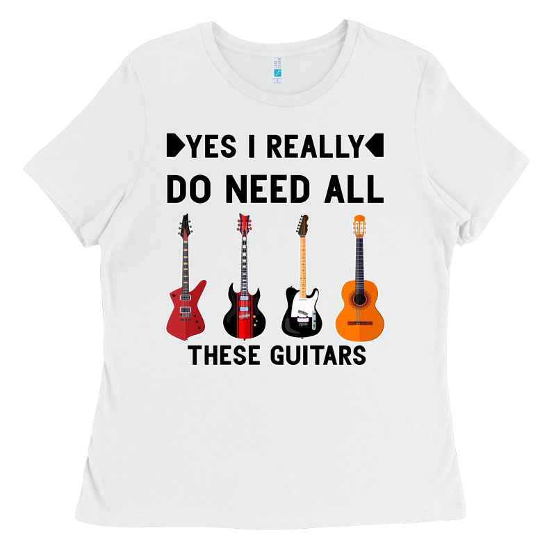 Yes I Really Do Need All These Guitars Ladies Tee by Bettercallsaul | Teevron