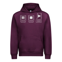 Mauve Wine save manual pedal diagram stick shift car lover t shirt Urban Hoodie - ArtMosaic