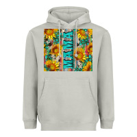 Moon Dust mama wıth sunflowers and gemstone Heavyweight Hoodie - Artiststas