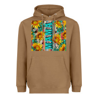 Toasted Coconut mama wıth sunflowers and gemstone Heavyweight Hoodie - Artiststas