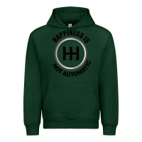 Forest Green Happiness is Not Automatic..Save the manuals.. 3 Pedals Cars Lovers gi Urban Hoodie - ArtMosaic