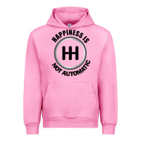 Fuchsia Pink Happiness is Not Automatic..Save the manuals.. 3 Pedals Cars Lovers gi Urban Hoodie - ArtMosaic