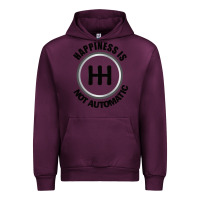 Mauve Wine Happiness is Not Automatic..Save the manuals.. 3 Pedals Cars Lovers gi Urban Hoodie - ArtMosaic